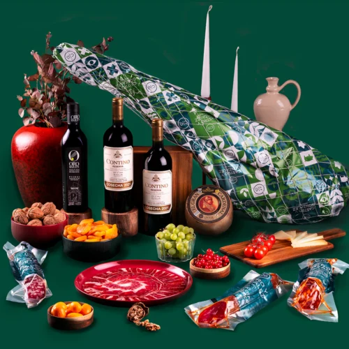 Lote de Navidad con Jamon de bellota