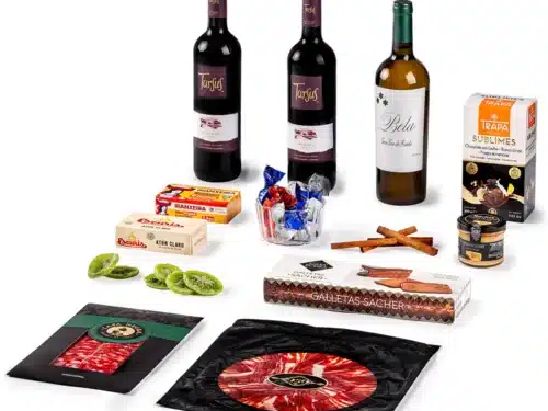 Lote Gourmet Gondíaz con Jamón de Bellota 100% Ibérico 959 de JABUGO Formato Plato — regalo de Navidad para empresas — CL232