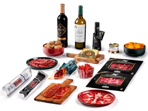 Lote Gourmet Gondíaz con Paleta de Bellota 100% Ibérica JULIAN MARTIN a Cuchillo — regalo de Navidad para empresas — CL325
