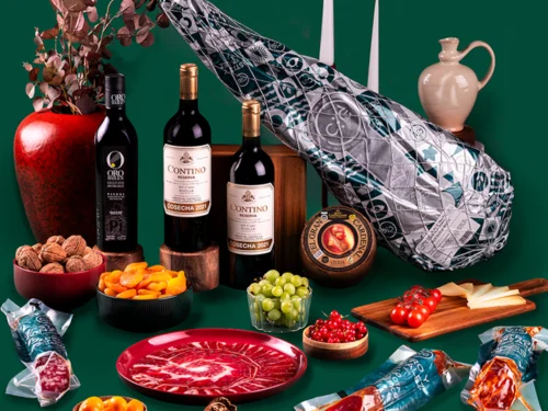 Lote Gourmet Gondíaz con Paleta Selección 100% CASTRO Y GONZALEZ Salamanca de 4,4 — regalo de Navidad para empresas — CL606FP