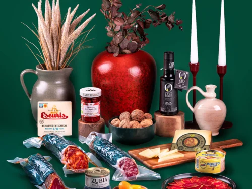 Lote Gourmet Gondíaz con Lomo de Bellota 100% Ibérico CASTRO Y GONZÁLEZ — regalo de Navidad para empresas — CM607