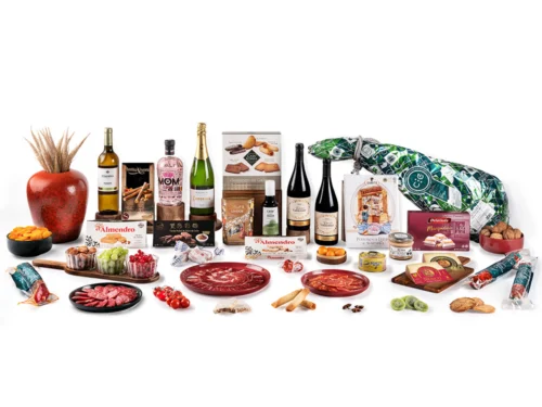 Lote de Navidad Gondíaz con Paleta de Bellota 100% Ibérica CASTRO Y GONZÁLEZ — regalo de Navidad para empresas — SD217BP