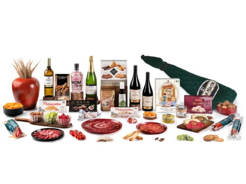 Lote de Navidad Gondíaz con Jamón de Cebo de Campo 50% Raza Ibérica JULIAN — regalo de Navidad para empresas — SD217CJ