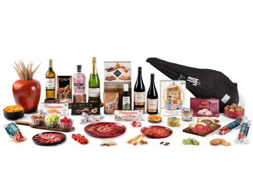 Lote de Navidad Gondíaz con Jamón Gran Reserva 50% Duroc ESENCIA JA (Teruel) — regalo de Navidad para empresas — SD217SJ